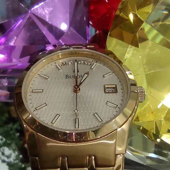 Bulova Surveyor Gold-Tone Men's Watch #c960523 - Picture 2 of 6